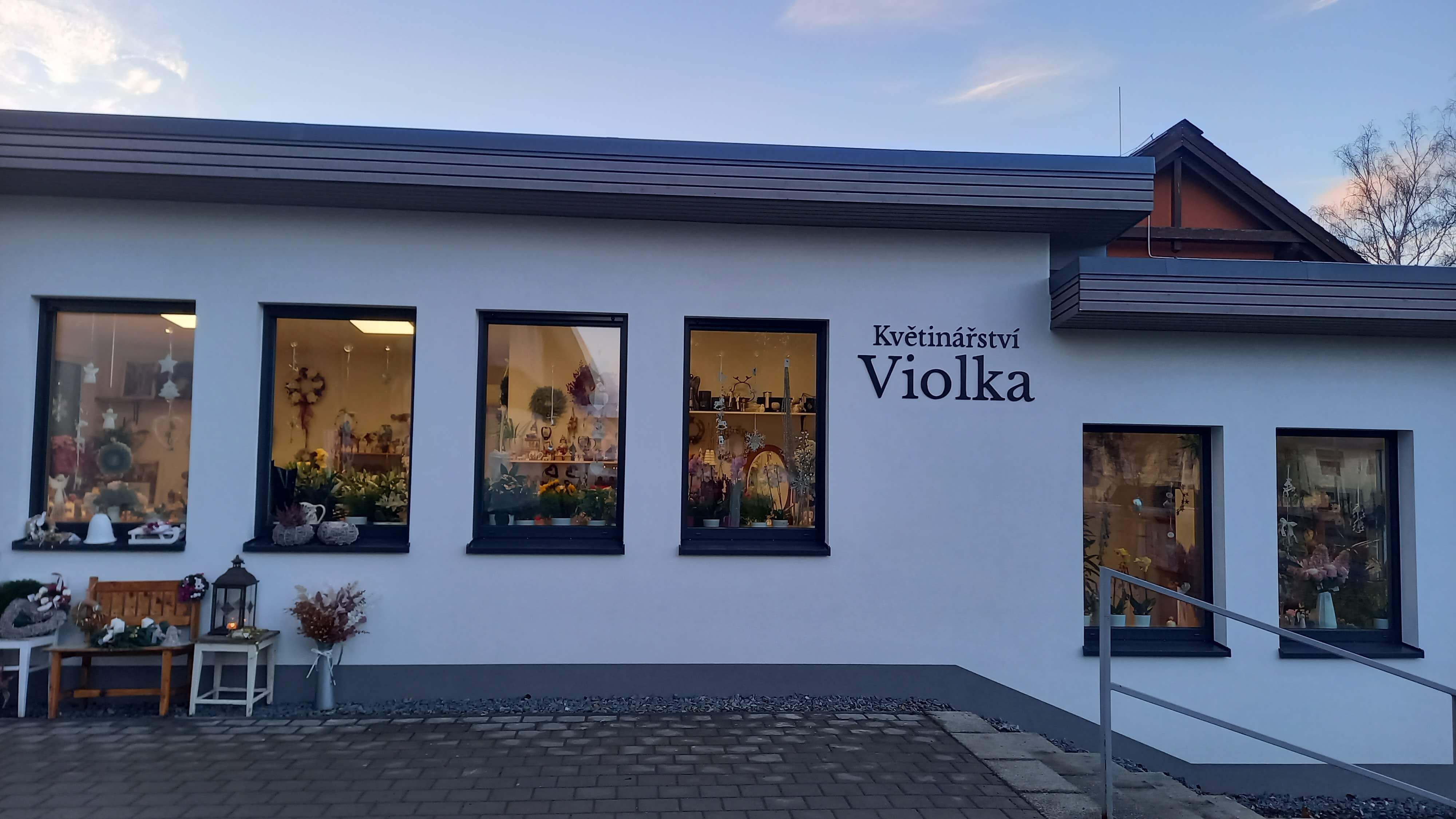 Květinářství Violka - Prodejna